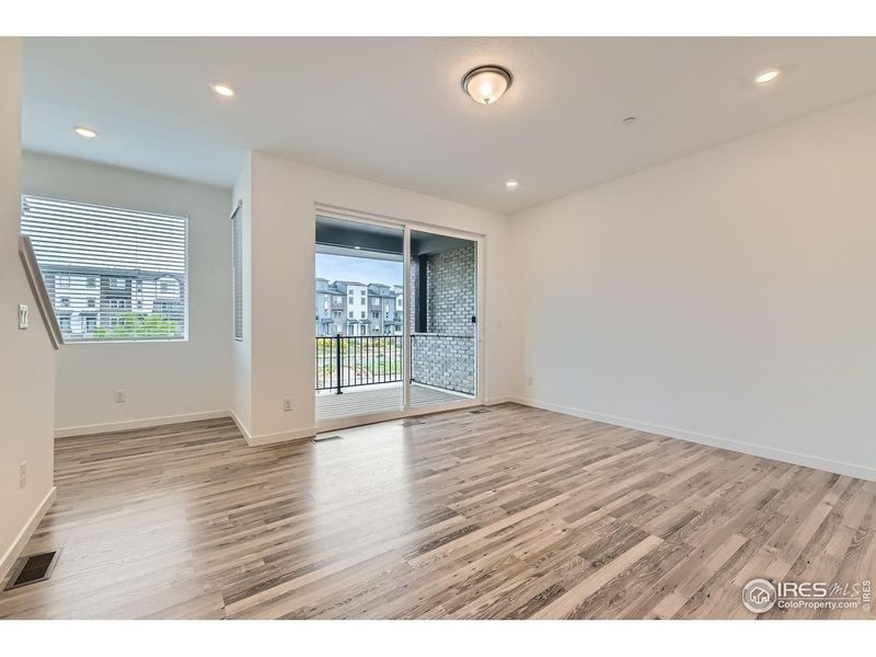 Spacious, unfurnished interior of a new home in Parkside West at Baseline, Broomfield (Image 24). Spacious, unfurnished interior of a new home in Parkside West at Baseline, Broomfield (Image 24).