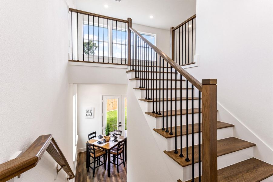 Furnished interior view inside a new home in , Spring (Image 16).