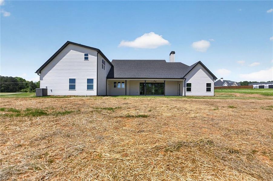 Exterior details and patio area of a home in The Meadows at Lake Circle, Buchanan (Image 4).