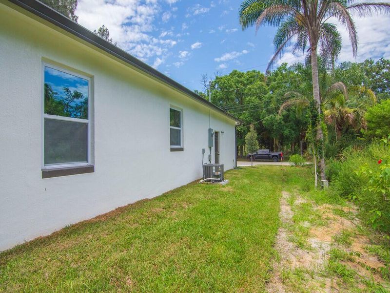 Exterior details and patio area of a home in , Vero Beach (Image 14). Exterior details and patio area of a home in , Vero Beach (Image 14).