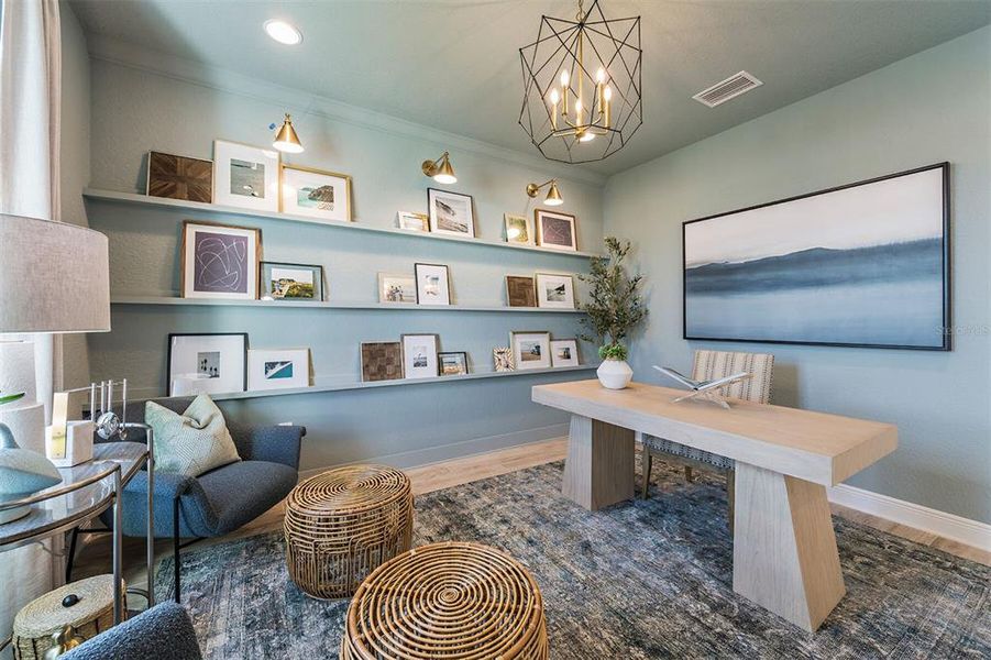 Photo description represents the model home of the same floor plan.