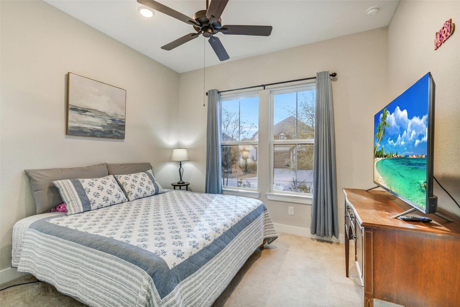 Furnished interior view inside a new home in Chambers Creek, Willis (Image 31).