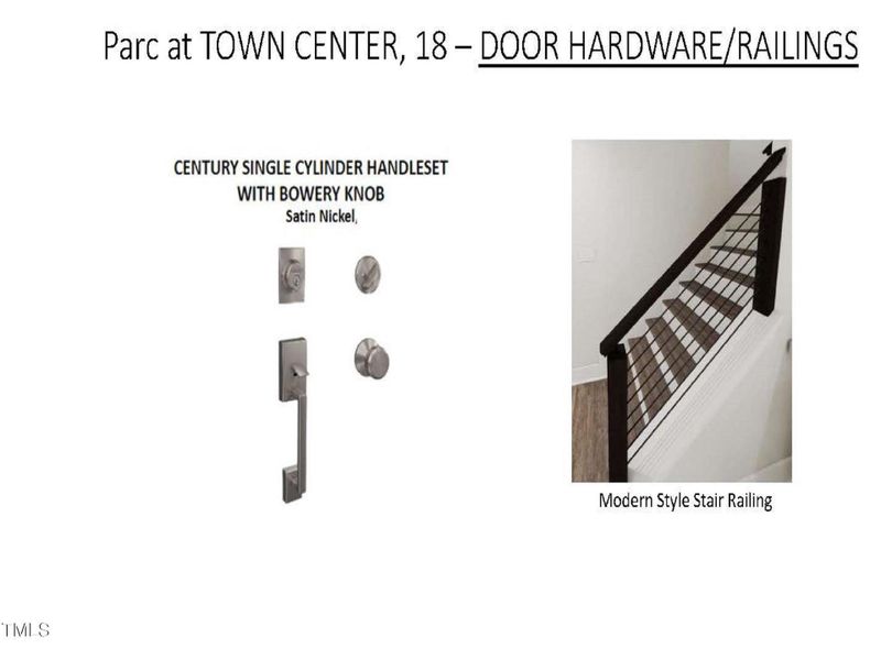 Door Hardware and Railings