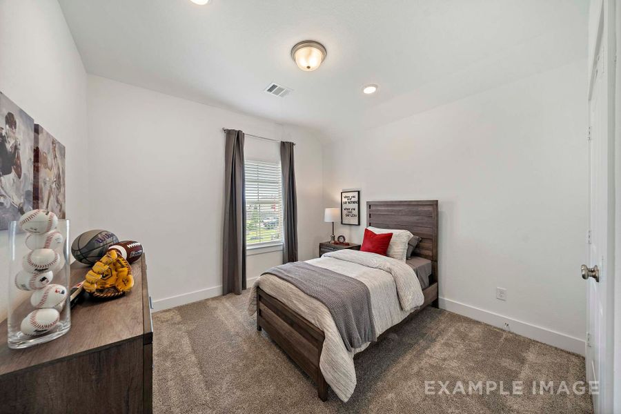 Representative furnished interior of a home built from the The Philip A with 3-Car Garage by Davidson Homes LLC in Lago Mar, Texas City (Image 18).