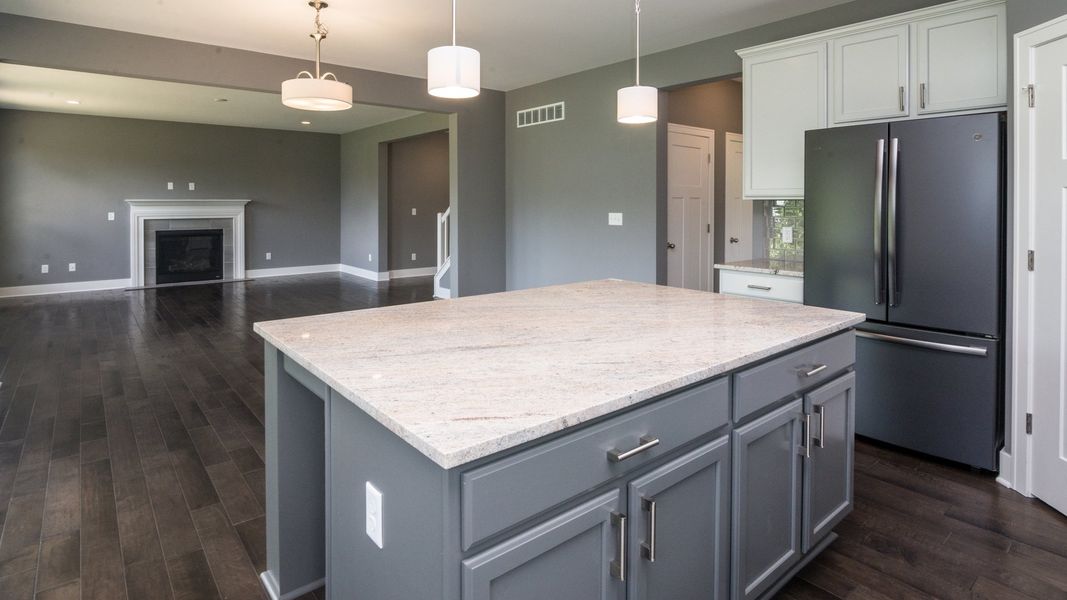 Representative furnished interior of a home built from the The Hartland by Norfolk Homes in Coronado Estates, Jackson (Image 10).