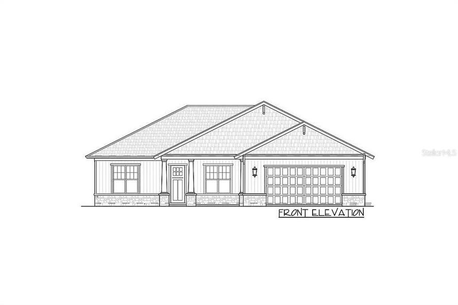 Exterior rendering of this home design in , Port Charlotte, FL (Image 3).
