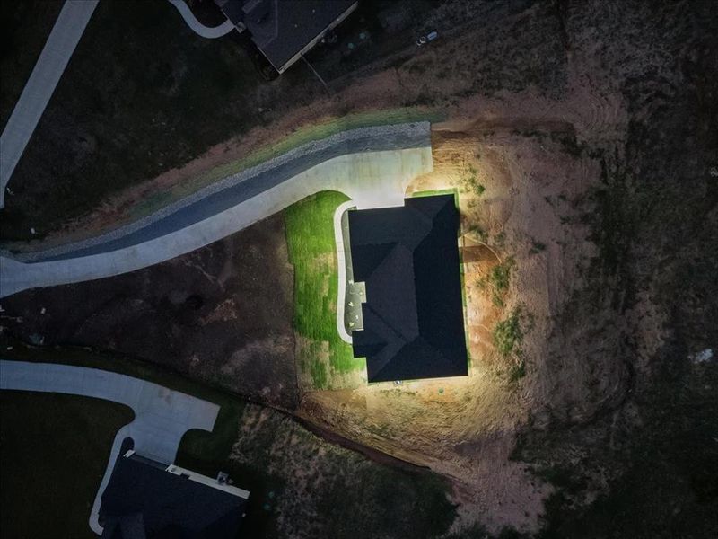 Aerial view of property and surrounding area Aerial view of property and surrounding area