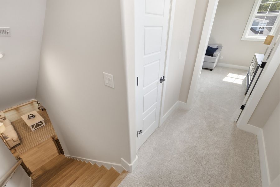 Representative unfurnished interior of a home built from the Cruz Bay by Kent Homes in Sunset Reach, Castle Hayne (Image 76). Representative unfurnished interior of a home built from the Cruz Bay by Kent Homes in Sunset Reach, Castle Hayne (Image 76).
