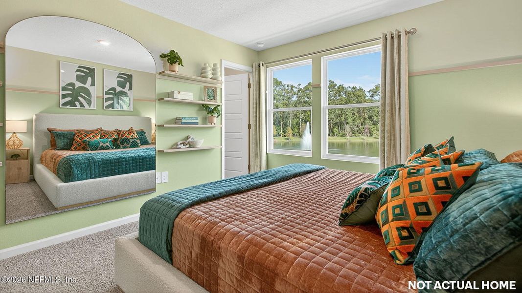 Furnished interior view inside a new home in Trout River, Jacksonville (Image 19).