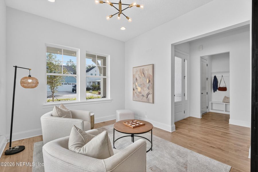Furnished interior view inside a new home in , Ponte Vedra (Image 31).