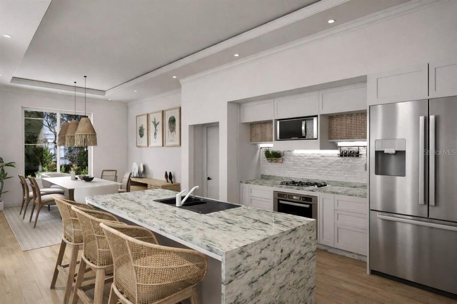 Furnished interior view inside a new home in , Port Charlotte (Image 10).