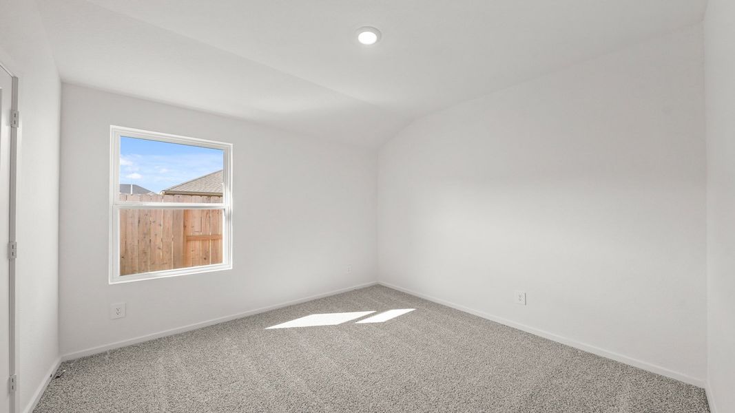 Representative unfurnished interior of a home built from the Harris by D.R. Horton in Cypress Green, Hockley (Image 18). Representative unfurnished interior of a home built from the Harris by D.R. Horton in Cypress Green, Hockley (Image 18).