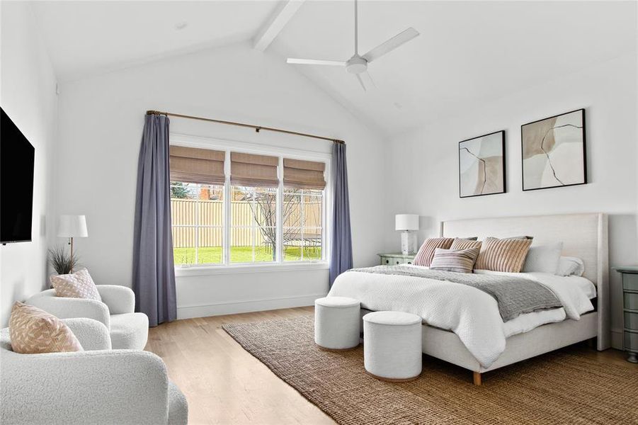 Furnished interior view inside a new home in , Dallas (Image 26).