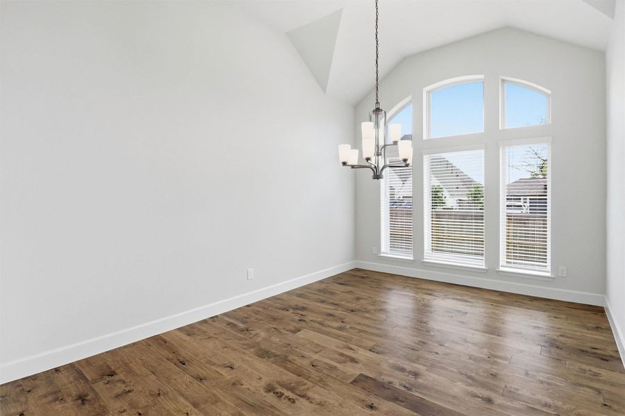 Another look at the formal dining room.