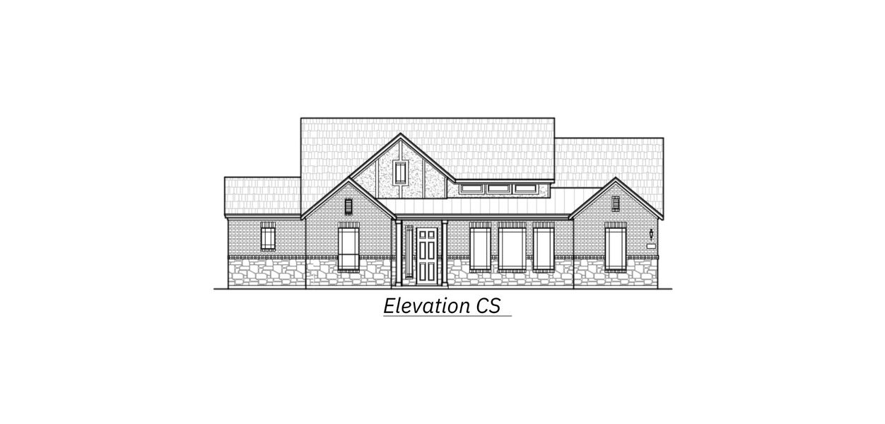 Representative exterior photo of a completed home built from the Silas by Chesmar Homes in Sienna Lakes, San Antonio, TX (Image 9).