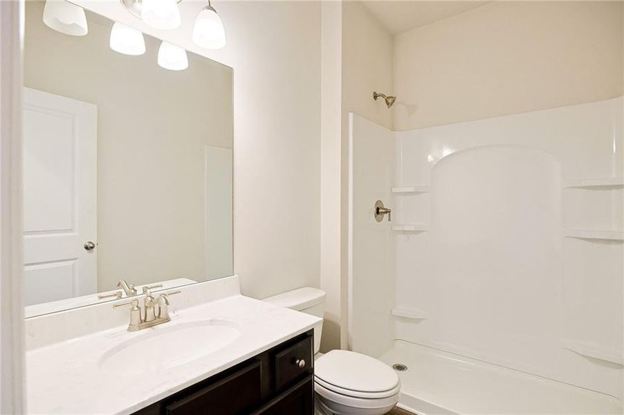 Furnished interior view inside a new home in , Auburn (Image 17).