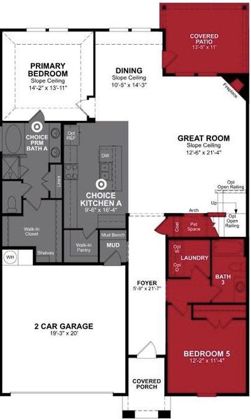 Beazer Homes Stark Farms Ranier plan