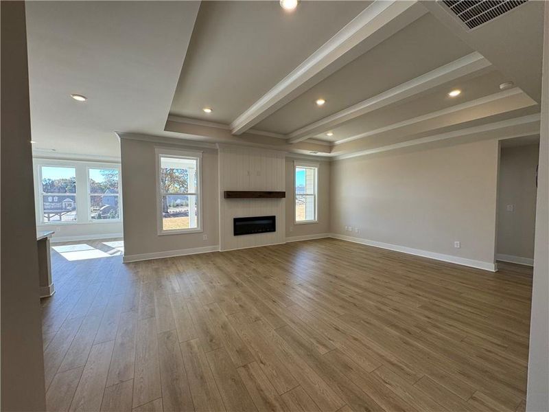 Spacious, unfurnished interior of a new home in Rosewood Lake Estates, Hoschton (Image 16). Spacious, unfurnished interior of a new home in Rosewood Lake Estates, Hoschton (Image 16).