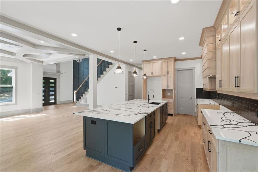 Furnished interior view inside a new home in , Roswell (Image 10).