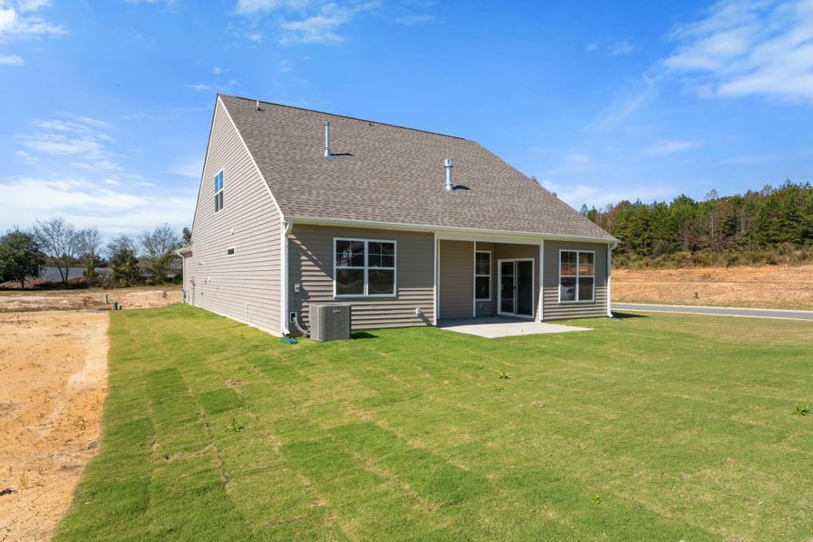 Exterior details and patio area of a home in Hopewell Garden, Winston-Salem (Image 18).