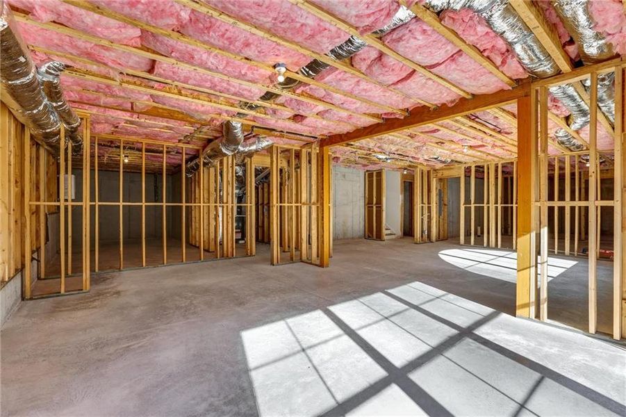 In-progress construction of a new home in , Gainesville, GA (Image 66).