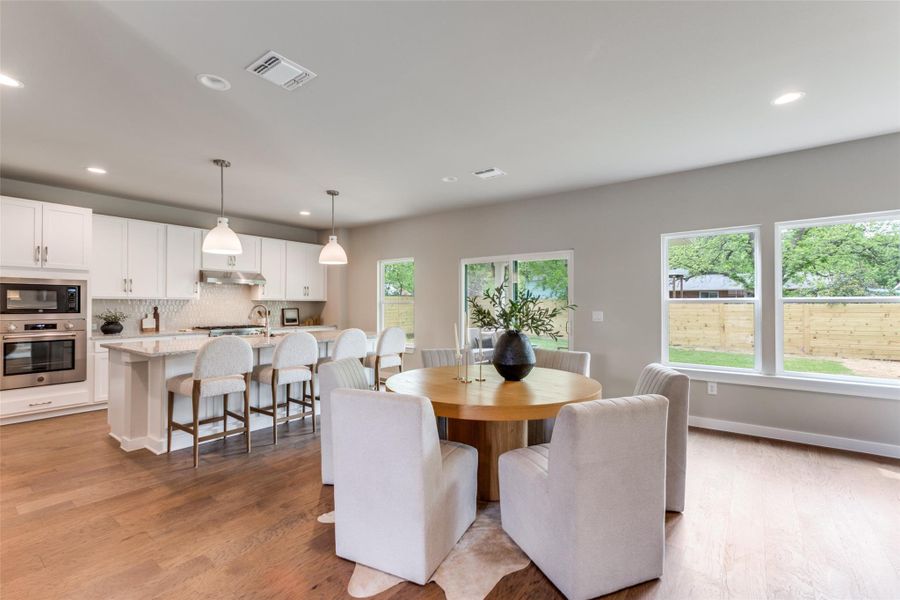 Furnished interior view inside a new home in , Austin (Image 22).
