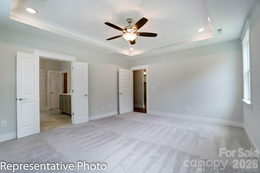 Spacious, unfurnished interior of a new home in The Enclave at Laurelbrook, Sherrills Ford (Image 23).