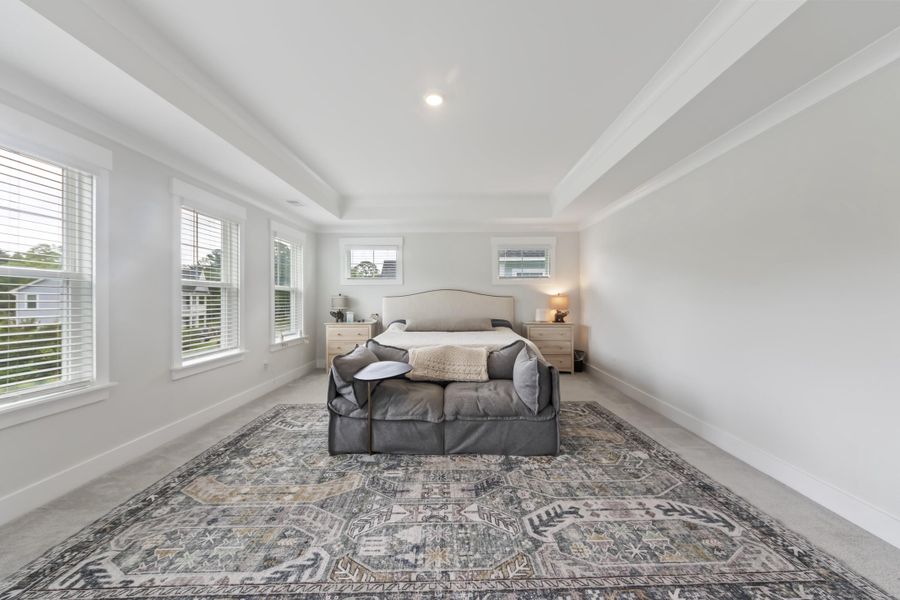 Furnished interior view inside a new home in Cordgrass Landing, Johns Island (Image 23).