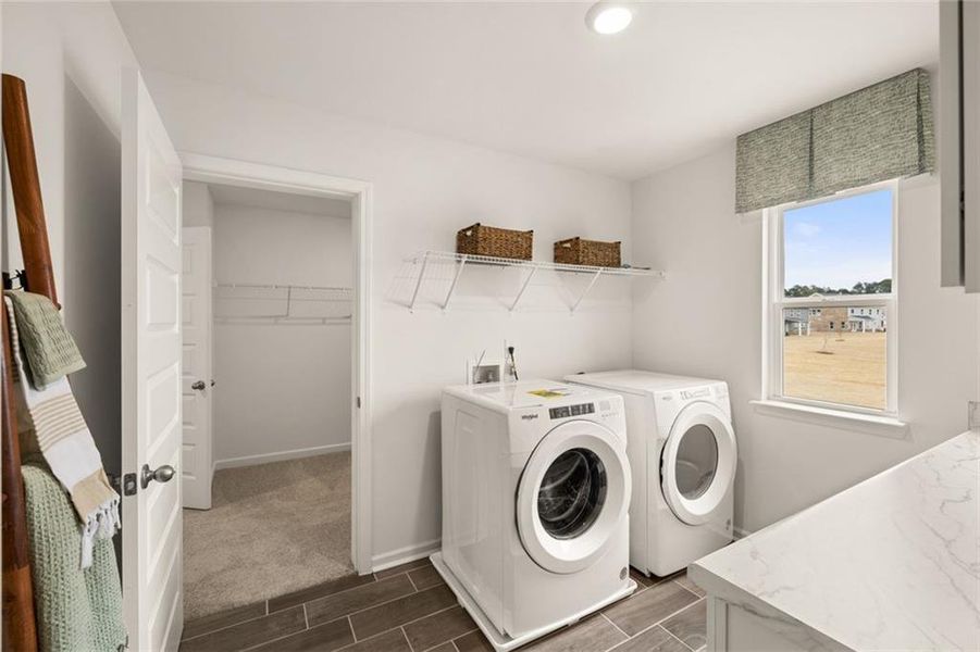 Furnished interior view inside a new home in Westland, Statham (Image 31).