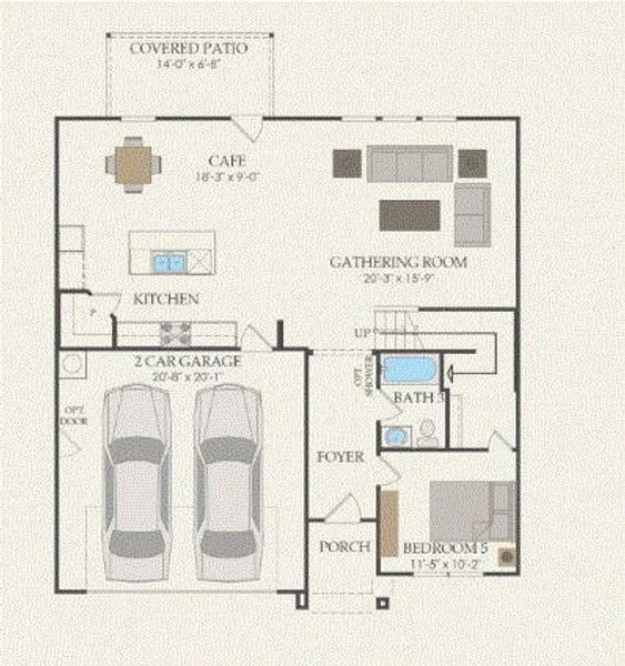 Pulte Homes, Taylor floor plan