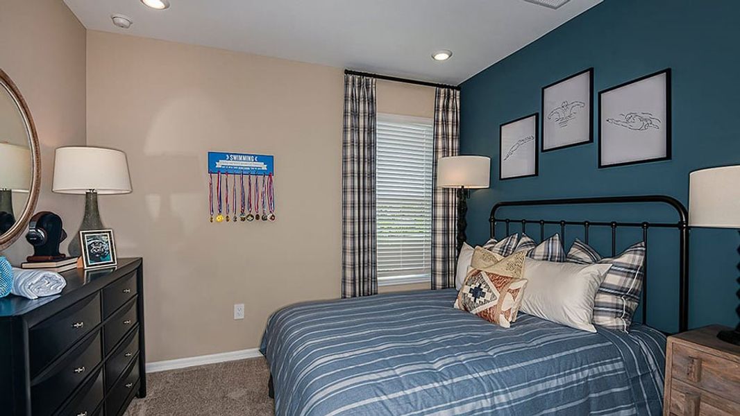 Representative furnished interior of a home built from the Grenada by Taylor Morrison in The Cove at West Port, Port Charlotte (Image 10).