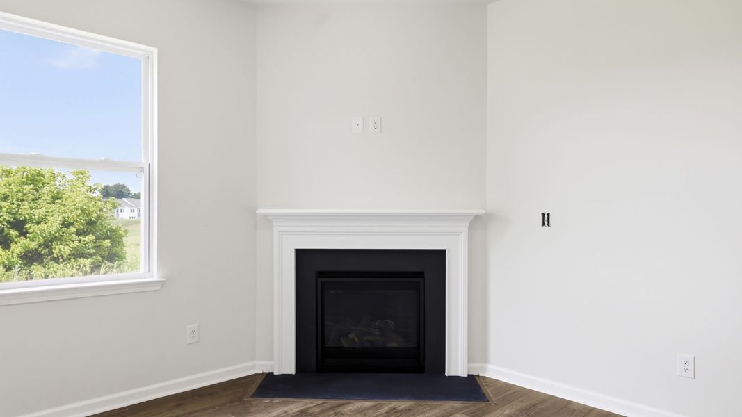Spacious, unfurnished interior of a new home in Tap Root Farms, Fletcher (Image 23).