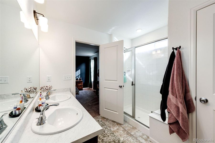 Furnished interior view inside a new home in Painted Prairie, Aurora (Image 26).