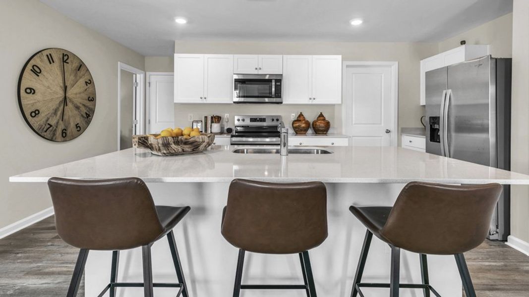 Furnished interior view inside a new home in Wilson's Ridge, Wilson's Mills (Image 10).