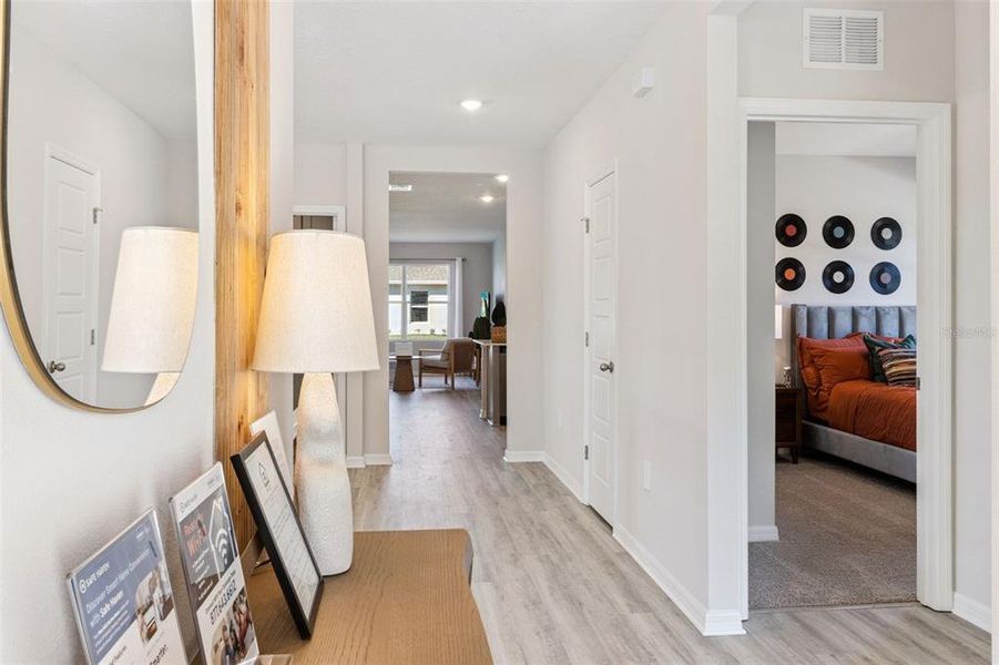 Furnished interior view inside a new home in , Haines City (Image 23).