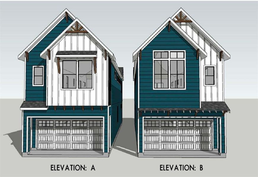 Color rendering of exterior elevation