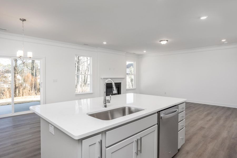 Furnished interior view inside a new home in Daniel Farms, Benson (Image 9).