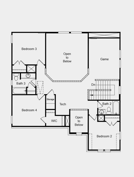 Additional Highlights Include: Gourmet kitchen, downstairs bedroom in place of study, full bathroom in place of powder room, slide-in tub at primary bath, extended primary suite, extended casual dining, extended covered patio, pop-up ceilings at primary suite, bench at owner's entry, and 8' interior doors.