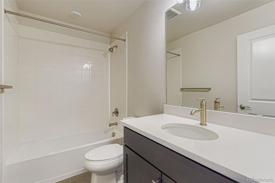 Furnished interior view inside a new home in The Villas Collection at Sterling Ranch, Littleton (Image 11).