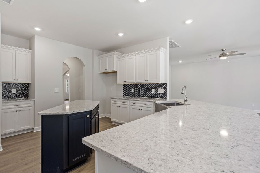 Furnished interior view inside a new home in Georgias Landing, Raleigh (Image 8).