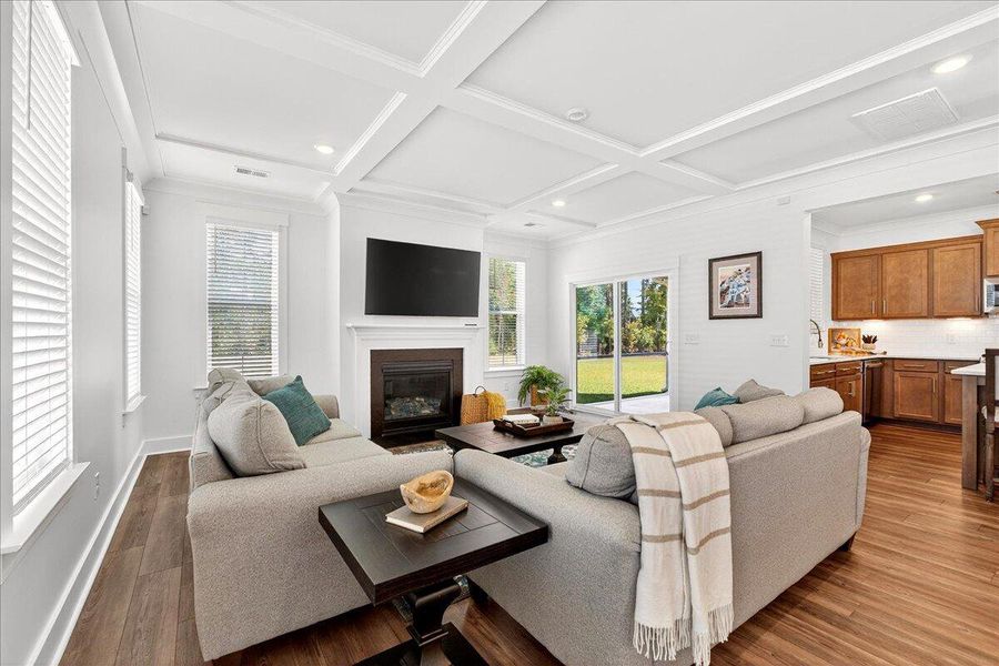 Furnished interior view inside a new home in , Summerville (Image 28).