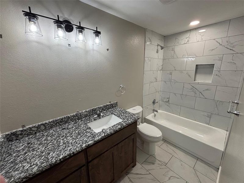 Furnished interior view inside a new home in , Bowie (Image 8).