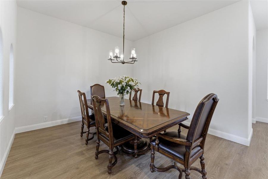 Furnished interior view inside a new home in , Godley (Image 14).