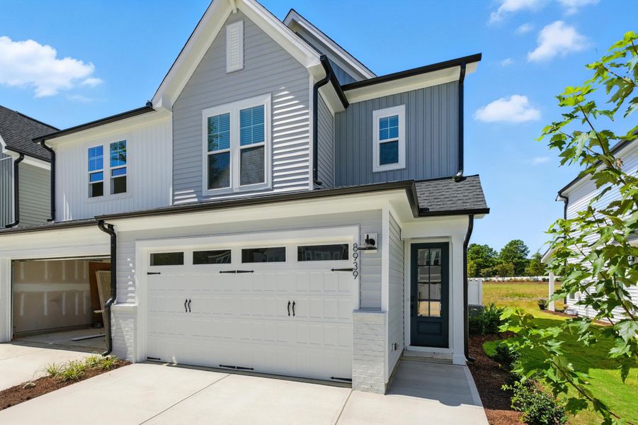 Representative exterior photo of a completed home built from the The Juniper by RobuckHomes in Kennebec Crossing, Angier, NC (Image 36).
