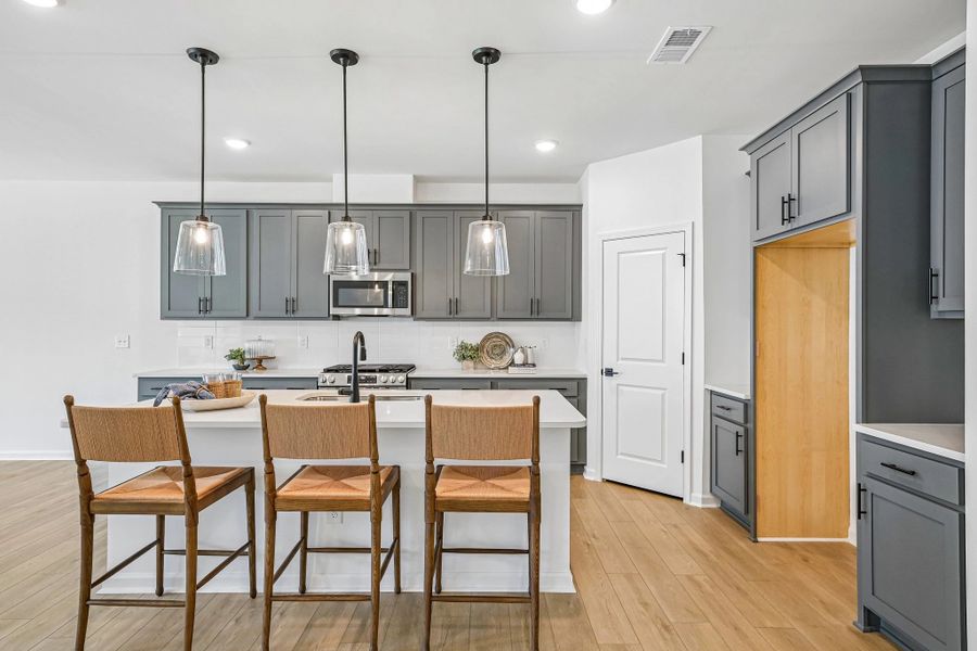 Furnished interior view inside a new home in Crescent Mills, Wilson's Mills (Image 12).