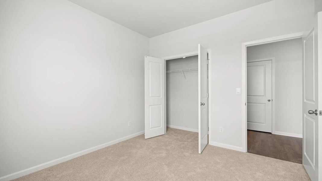Representative unfurnished interior of a home built from the Denton by D.R. Horton in Chukker Creek Landing, Aiken (Image 18).