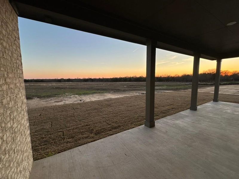 Exterior details and patio area of a home in Fannin Ranch, Leonard (Image 14). Exterior details and patio area of a home in Fannin Ranch, Leonard (Image 14).