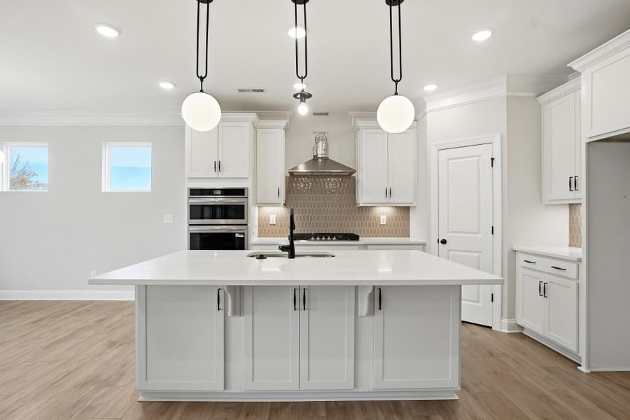 Furnished interior view inside a new home in The Meadows at Laurelbrook, Sherrills Ford (Image 8).