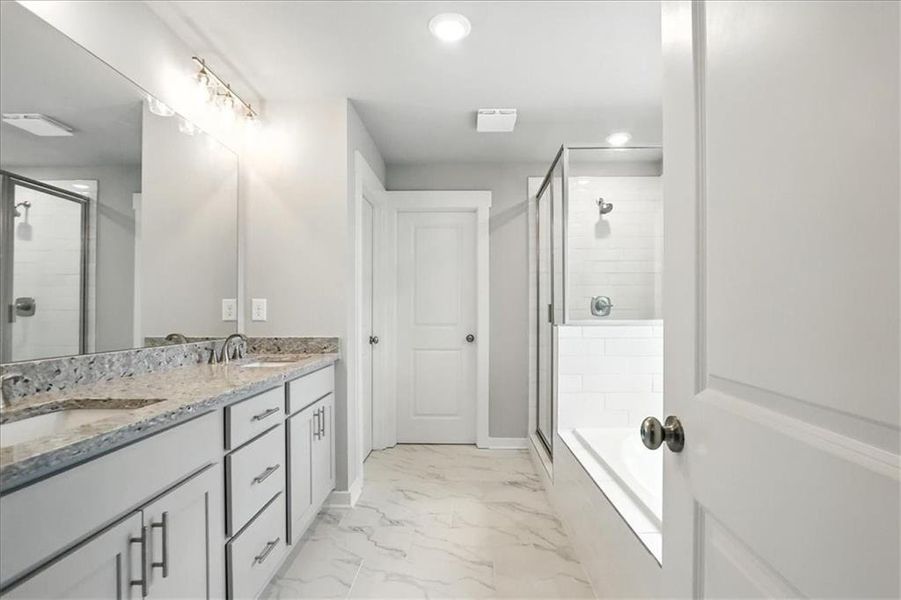Furnished interior view inside a new home in , Jefferson (Image 8).
