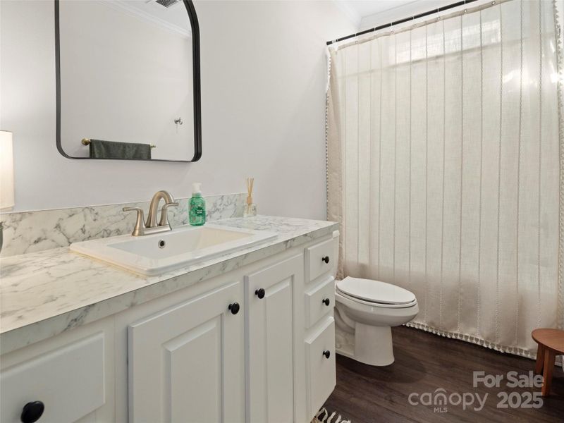 Furnished interior view inside a new home in , Hendersonville (Image 7).